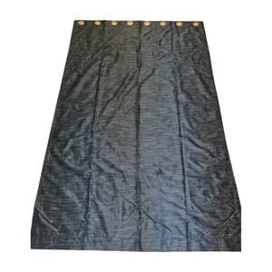 Set of 4 Panels 85 x 53 Blue Threshold Curtains